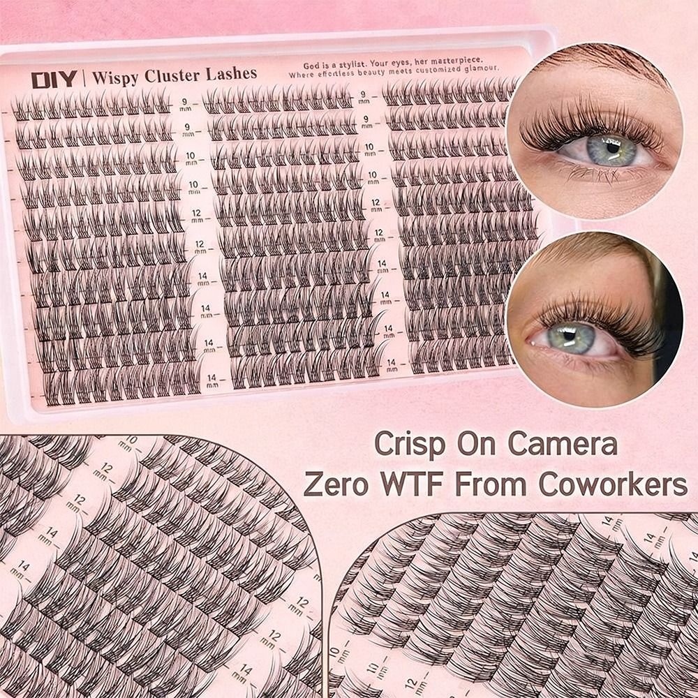 10-16mm Length False Eyelashes - Eyelash Extension Look ulasan dan harga