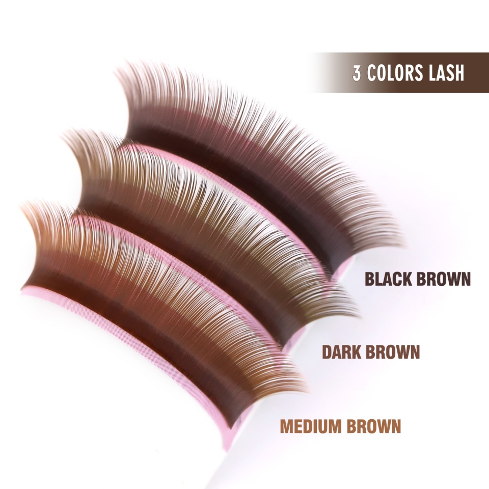 Lashprofessor J L M Curl Brown - Eyelash Extension Russian ulasan dan harga