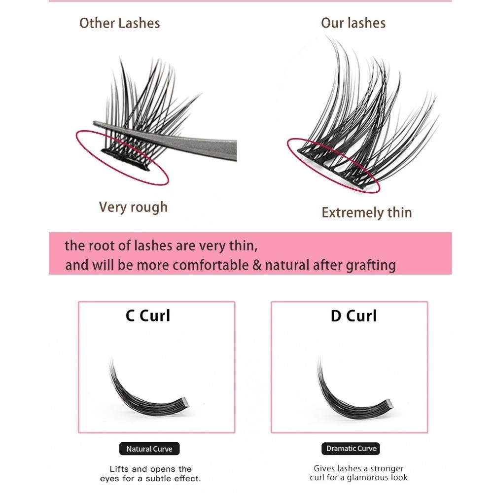 Natural Look DIY Lashes Extens - Eyelash Extension Look ulasan dan harga