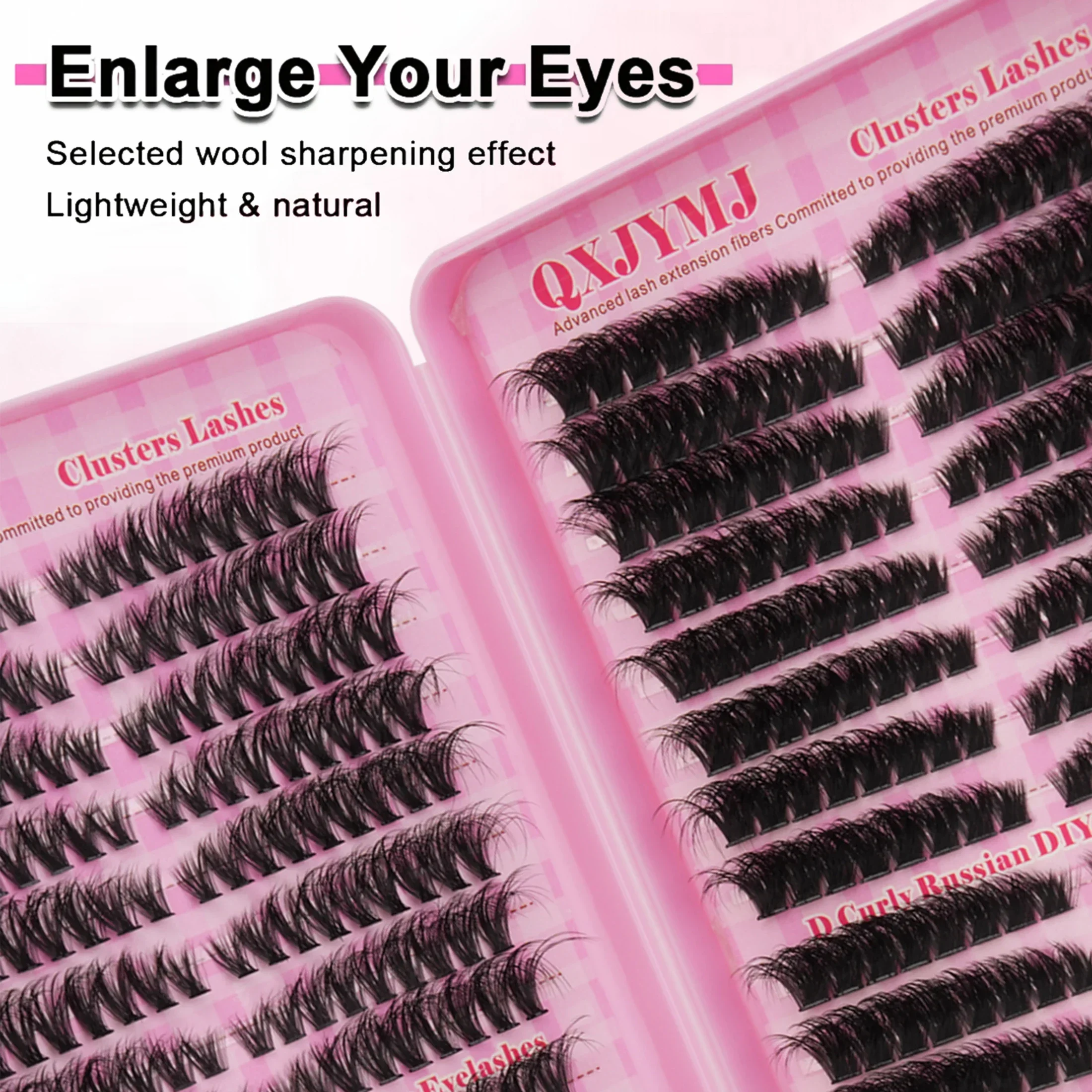 32 Rows D Curly Russian DIY Fa - Eyelash Extension Russian ulasan dan harga