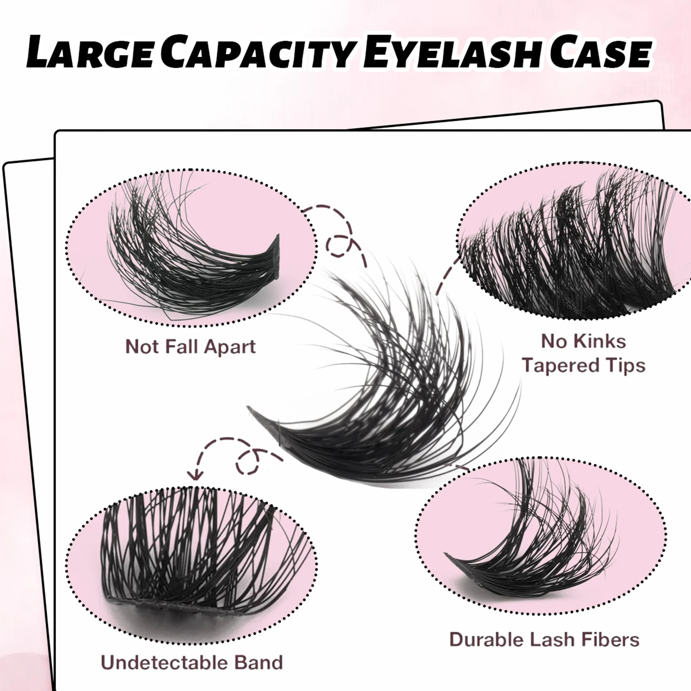 32 Rows D Curly Russian DIY Fa - Eyelash Extension Russian ulasan dan harga