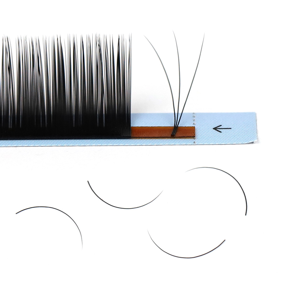AGUUD 16 Rows Long 16-20mm Eye - Eyelash Extension Russian ulasan dan harga