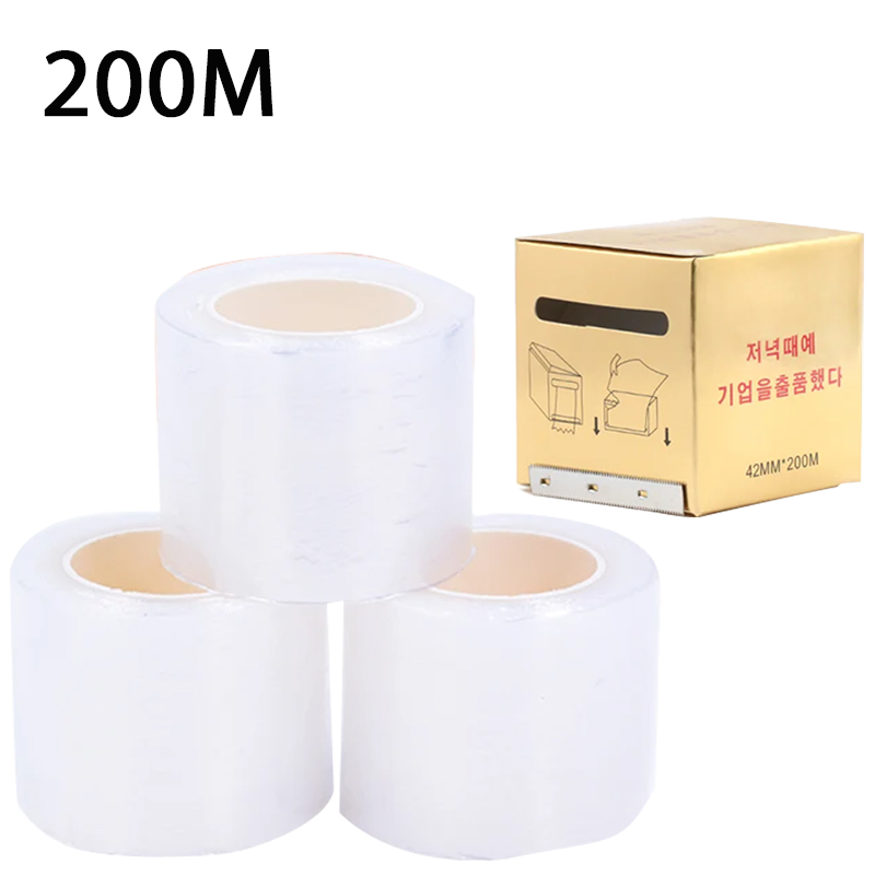 200m Transparent Makeup Film L - Eyelash Extension Look ulasan dan harga