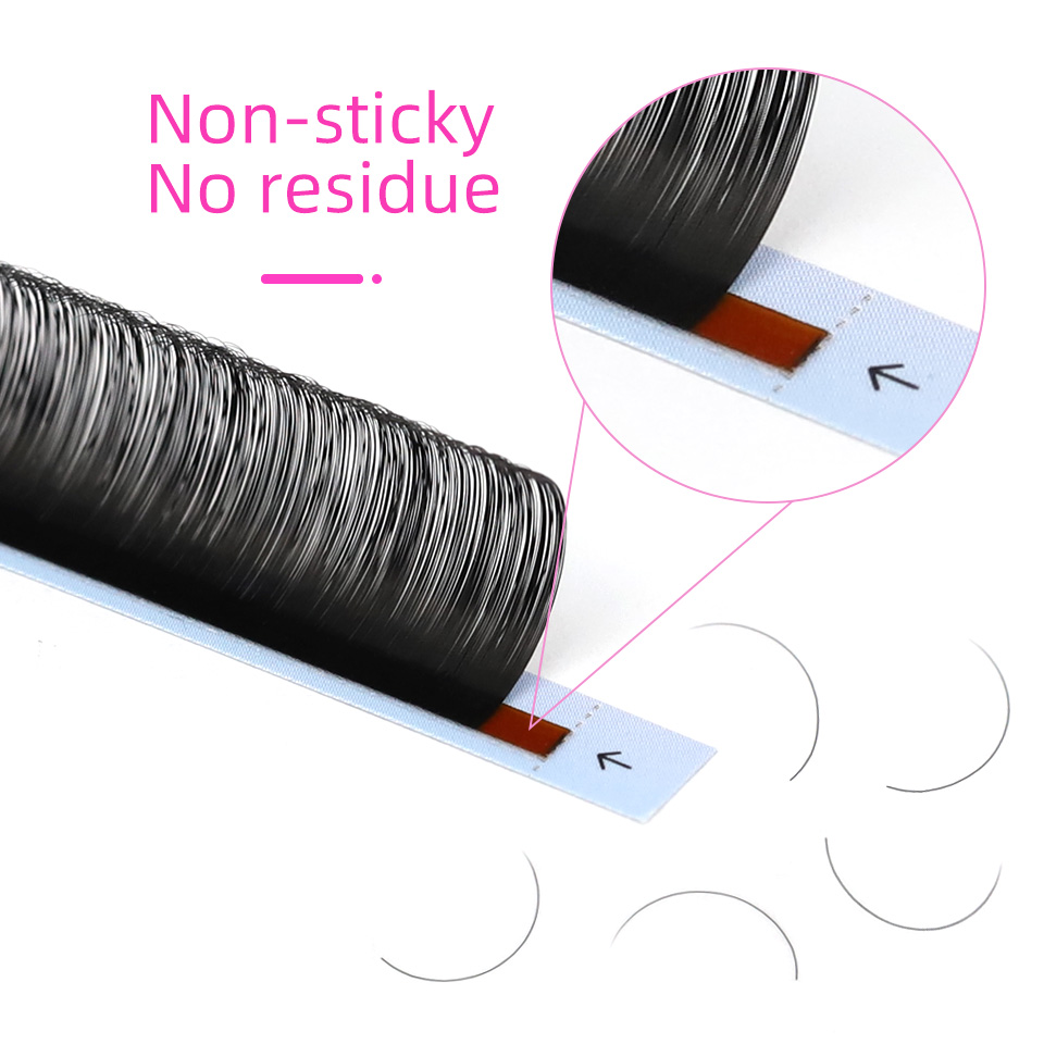 RUJADE 5 Cases/Lot False Eyela - Eyelash Extension Russian ulasan dan harga